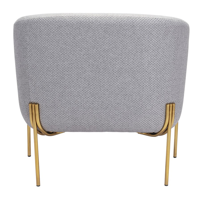 Zuo Modern Micaela Armchair, Gray
