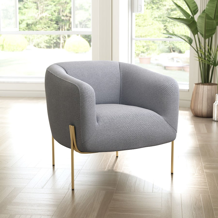 Zuo Modern Micaela Armchair, Gray