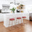 Zuo Modern Bree Counter Stool Set of 2, Burgundy/Gold