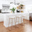 Zuo Modern Bree BarStool Set of 2, White/Gold