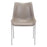 Zuo Modern Magnus Dining Chair Set of 2, Brown/Silver