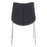 Zuo Modern Magnus Dining Chair Set of 2, Black/Silver