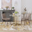 Zuo Modern Magnus Dining Chair Set of 2, Brown/Walnut