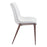Zuo Modern Magnus Dining Chair Set of 2, White/Walnut
