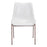 Zuo Modern Magnus Dining Chair Set of 2, White/Walnut