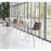 Zuo Modern Magnus BarStool Set of 2, Brown/Silver