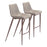 Zuo Modern Magnus BarStool Set of 2, Brown/Walnut - 101277