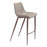 Zuo Modern Magnus BarStool Set of 2, Brown/Walnut