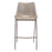Zuo Modern Magnus BarStool Set of 2, Brown/Walnut