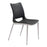 Zuo Modern Ace Dining Chair Set of 2, Black/Silver