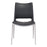 Zuo Modern Ace Dining Chair Set of 2, Black/Silver