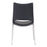 Zuo Modern Ace Dining Chair Set of 2, Black/Silver