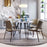 Zuo Modern Ace Dining Chair Set of 2, Brown/Walnut