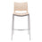 Zuo Modern Ace BarStool Set of 2, Light Pink/Silver