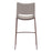 Zuo Modern Ace BarStool Set of 2, Brown/Walnut