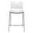 Zuo Modern Ace Counter Stool Set of 2, White/Silver