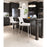 Zuo Modern Ace Counter Stool Set of 2, White/Silver