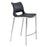Zuo Modern Ace Counter Stool Set of 2, Black/Silver