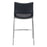 Zuo Modern Ace Counter Stool Set of 2, Black/Silver