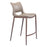 Zuo Modern Ace Counter Stool Set of 2, Brown/Walnut