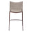Zuo Modern Ace Counter Stool Set of 2, Brown/Walnut