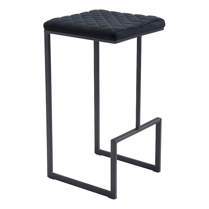 Zuo Modern Element BarStool, Black