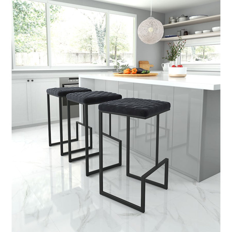 Zuo Modern Element BarStool, Black