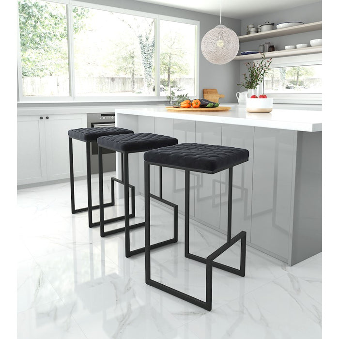 Zuo Modern Element BarStool, Black