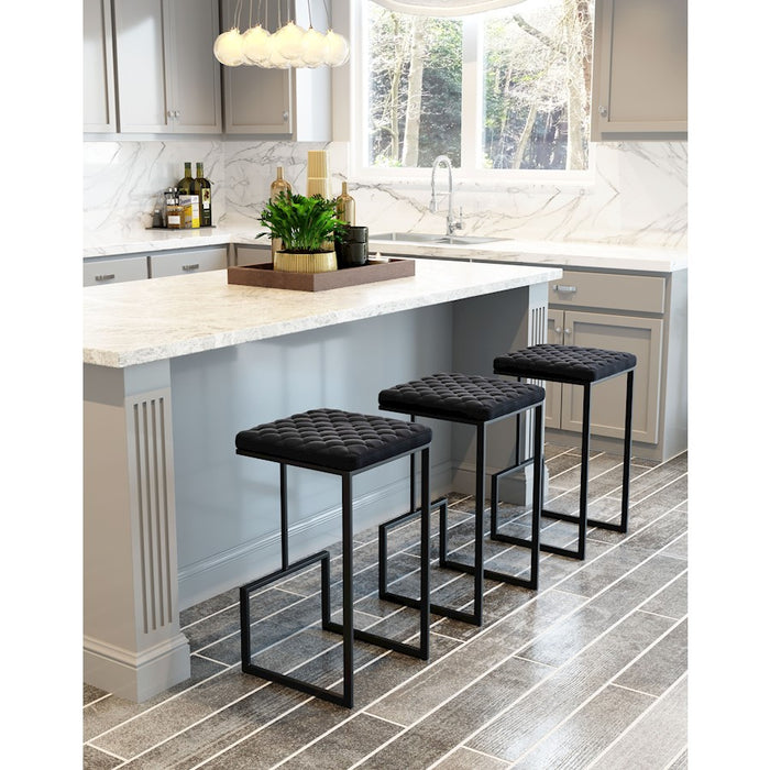 Zuo Modern Element BarStool, Black