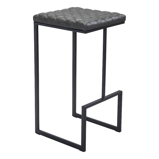 Zuo Modern Element BarStool, Gray - 101458