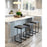Zuo Modern Element BarStool, Gray