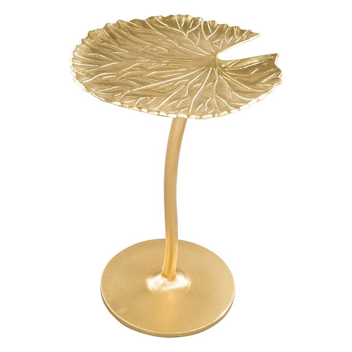 Zuo Modern Lily Side Table, Gold