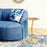 Zuo Modern Lily Side Table, Gold