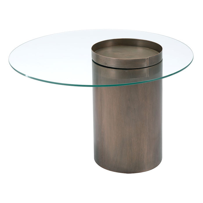 Zuo Modern Emi Coffee Table, Antique Bronze