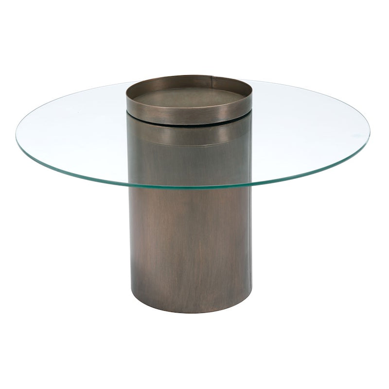 Zuo Modern Emi Coffee Table, Antique Bronze