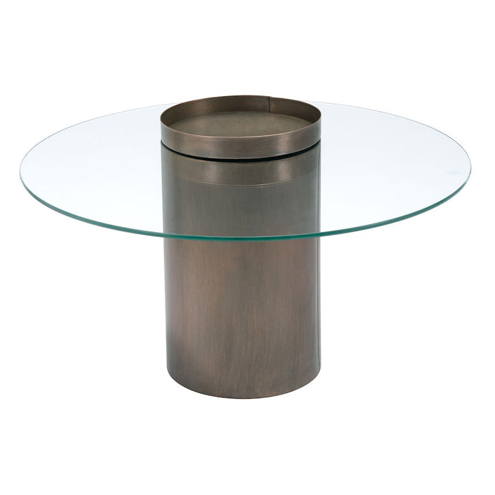 Zuo Modern Emi Coffee Table, Antique Bronze