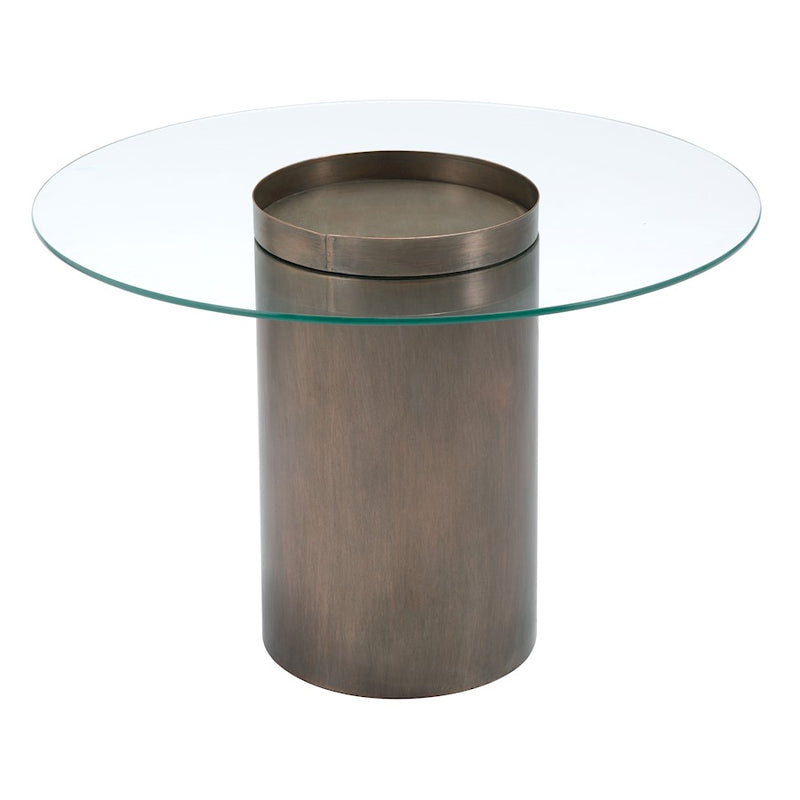 Zuo Modern Emi Coffee Table, Antique Bronze