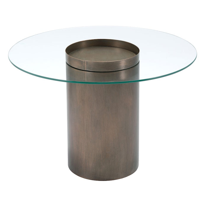 Zuo Modern Emi Coffee Table, Antique Bronze