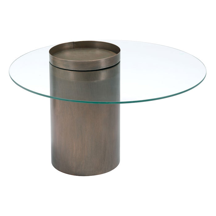 Zuo Modern Emi Coffee Table, Antique Bronze