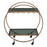 Zuo Modern Arc Bar Cart, Brass/Black