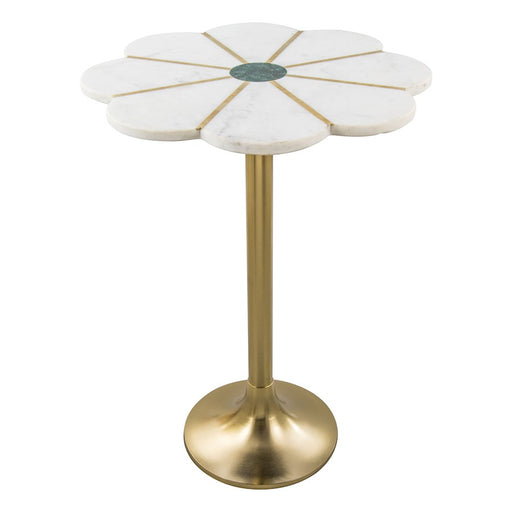 Zuo Modern Scallop Side Table, Multicolor