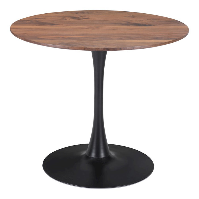 Zuo Modern Opus Dining Table, Brown/Black