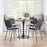 Zuo Modern Opus Dining Table, Brown/Black