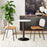 Zuo Modern Alto Bistro Table, White/Black