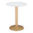 Zuo Modern Alto Bistro Table, White/Gold