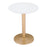 Zuo Modern Alto Bistro Table, White/Gold