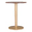 Zuo Modern Alto Bistro Table, Brown/Gold