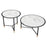Zuo Modern Davis Coffee Table Set of 2, White/Black