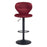 Zuo Modern Salem BarStool, Red