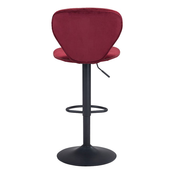 Zuo Modern Salem BarStool, Red